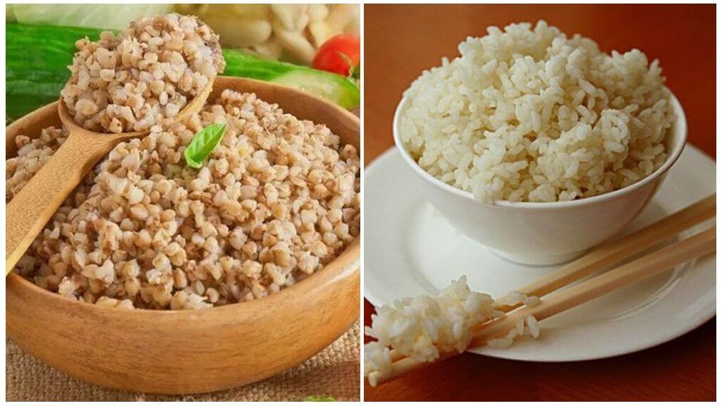 حمية الحنطة السوداء والأرز للنقرس